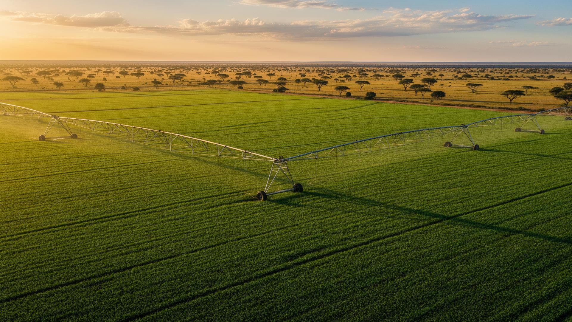 Drone-precision farming in Botswana